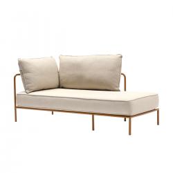 Chaise longue droit flap