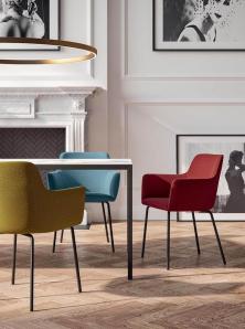 Chaise visiteur quadrifoglio city 4