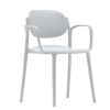 Fauteuil exterieur boy blanc