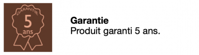 Garantie 5 ans