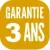 Picto garantie 3 ans